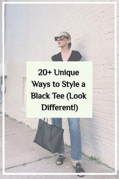 Discover simple and cute black t-shirt outfit ideas that are both aesthetic and effortlessly stylish, perfect for any occasion.