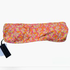 New With Tags Kendall+ Kylie Swim Bandeau Tropical Floral Print Women's Size Medium Style Kksa-10139rs Color: Pink Flower Retails For $120 #Kendallandkylie #Bandeau #Swimbandeau #Swimwear #Bandeautop #Floralswimwear Multicolor Bandeau Swimwear For Spring, Spring Multicolor Bandeau Swimwear, Strapless Tube Top For Swimming In Spring, Strapless Tube Top For Spring Swimming, Multicolor Bandeau Tube Top For Vacation, Bandeau Swimwear For Spring Party, Bandeau Tube Top For Swimming In Spring, Spring Party Bandeau Swimwear, Multicolor Bandeau Tube Top For Poolside