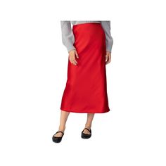 This stylish women's stain midi slip skirt from Modern Supply by Sanctuary is sure to quickly become a favorite piece in your wardrobe.Click on this WOMEN'S GUIDE to find the perfect fit and more! This stylish women's stain midi slip skirt from Modern Supply by Sanctuary is sure to quickly become a favorite piece in your wardrobe. Click on this WOMEN'S GUIDE to find the perfect fit and more! FEATURES No closure - pull-on styling Elastic waistband Straight hem Soft, satin hand UnlinedFIT & SIZING Midi Slip Skirt, Satin Hands, Satin Midi Skirt, Slip Skirt, Skirt Fits, Bottom Clothes, Stylish Women, Midi Length, Midi Skirt