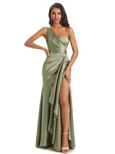 Bridesmaid Dresses: All Styles And Colors – ChicSew Solid Satin Bridesmaid Evening Dress, Satin Bridesmaid Evening Dress, Glamorous Satin Evening Dress With Sweep Train, Elegant Satin Mermaid Bridesmaid Dress, Glamorous Satin Mermaid Dress, Glamorous Satin Mermaid Evening Dress, Elegant Green Bridesmaid Mermaid Dress, Elegant Green Mermaid Bridesmaid Dress, Satin Mermaid Dress With Sweep Train For Banquet