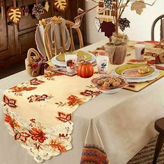 Thanksgiving table runner 15 x 67inch Fall leaf table runner made of maple leaves, embroidery and eye-catching openwork, dress your fall decorations This table runner is perfect decorations for your thankgiving decoration, friendsgiving, fall, dinner parties, rustic wedding, vintage wedding, farmhouse decor, etc Embroidered Table Runner Ideal for home, tables, dressers, coffee, dining, bed, chests and much more, add a fresh touch for any zone Description 1. Premium Material: Made of high-quality Thanksgiving Class Table Setting, Thanksgiving Table Target, Thanksgiving Signed Family Table Cloth, Affordable Thanksgiving Table, Hanksgiving Table, Cute Friendsgiving Table, Folding Tables For Thanksgiving, Thnksgiving Table, Thankagiving Table