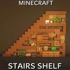 the stairs in minecraft are made from wood