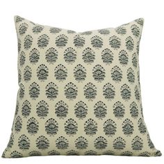 a pillow with an intricate design on it