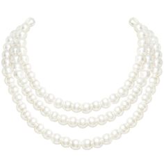 PRICES MAY VARY. 1920s necklace material: imitation pearls. Great quality of materials and craftsmanship. The length of each single layer: 15.3", 16", 17.3". Length of extension chain: 3.3". Diameter of the imitation pearls: 10mm. Vintage styling right off the Great Gatsby runway! Perfect flapper accessories for 1920's Great Gatsby themed party, art themed party, wedding, homecoming, prom, anniversary, formal party. Goes well with flapper dress, vintage outfit, or any dress up that needs extra f Art Themed Party, Flapper Accessories, 1920s Necklace, 20s Flapper, Three Strand Necklace, Flapper Necklace, Pearl Strands Necklace, Wear Pearls, Vintage Styling