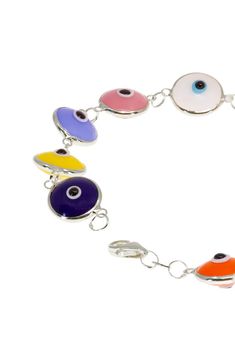 Multi-Color Glass Bead Evil Eye Bracelet – RAGEN Evil Bracelet, Evil Eye Bracelet Silver, Bead Evil Eye, Cool Graphic Tees, Eye Bracelet, Evil Eye Bracelet, Who Said, Gold Plated Silver, Glass Bead