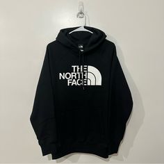 The North Face Half Dome Plus Women’s Pullover Hoody Brand New Never Worn With Tags The North Face Black Hooded Hoodie, Black The North Face Sweatshirt For Fall, Black The North Face Hoodie For Streetwear, Black Hoodie With Letter Print For Outdoor Activities, Black Hoodie With Letter Print For Outdoor, Black Letter Print Hoodie For Outdoor, Sporty Black The North Face Sweatshirt, Casual Black The North Face Hoodie, Sporty Black Sweatshirt By The North Face