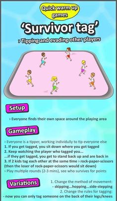 an advertisement for the nintendo wii game survivor tag, with instructions on how to use it