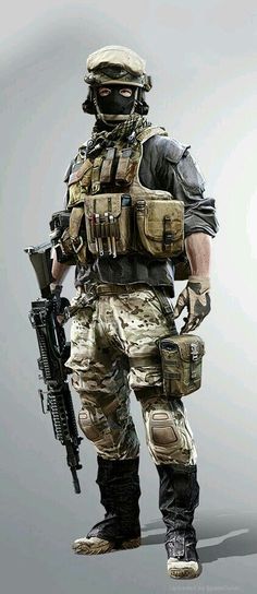 Battlefield 4, Future Soldier, Military Figures, Special Ops