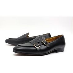 Step into the epitome of elegance and sophistication with our Suave Leather Monk Strap Wedding Loafers. Crafted with the finest quality GENUINE LEATHER, these loafers are designed to make a lasting impression. Made from luxurious Cow Leather, the upper material ensures durability and a sleek appearance, while the soft and supple Sheepskin lining provides a plush feel against your skin. Elevate your outfit to new heights and leave a lasting impression with these exquisite loafers. Experience the Classic Slip-on Leather Wedding Shoes, Formal Closed Toe Slip-ons With Leather Sole, Timeless Slip-on Monk Strap Shoes For Galas, Elegant Fitted Moccasins For Formal Occasions, Elegant Fitted Slip-on Flats, Leather Closed Toe Shoes For Groom, Elegant Leather Shoes For Groom With Closed Toe, Classic Leather Dress Shoes For Groom, Elegant Closed Toe Leather Shoes For Groom