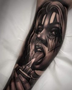 Best Sleeve Tattoos Men, Sleeve Tattoos Men, Family Tattoo Designs, Girl Face Tattoo, Realistic Tattoo Sleeve