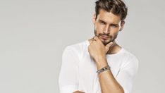 How to Attract a Taurus Man in November 2020 - Taurus Man Secrets: Your Step-by-step Guide Patchy Beard, Handsome Male Models, Fue Hair Transplant, Taurus Man, Beard Styles For Men, Bald Heads, Hair Transplant, Tee Shirt Homme, Love Is In The Air