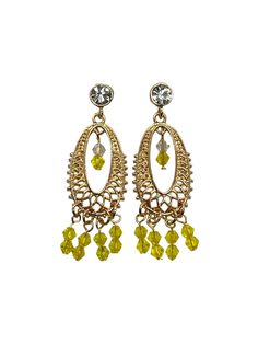 New design! Post back (for pierced ears)! Lovely pair of Belle inspired drop earrings. Gold tone metal earrings have faceted yellow glass crystals. Delicate filigree earrings drop from a clear rhinestone stud. Earrings measures 2.25 long. Perfect for everyday or with your Belle cosplay. Also see our beautiful Belle hairclip! https://www.etsy.com/RoyalEnchantments/listing/514084386/belle-beauty-and-beast-rhinestone-gold?utm_source=Copy&utm_medium=ListingManager&utm_campaign=Share&utm_term=so.lmsm Yellow Chandelier Earrings, Elegant Yellow Metal Earrings, Yellow Dangle Crystal Earrings For Party, Yellow Dangle Crystal Party Earrings, Yellow Metal Dangle Earrings, Yellow Metal Drop Earrings, Elegant Yellow Dangle Clip-on Earrings, Yellow Crystal Earrings For Party, Yellow Pierced Earrings For Party