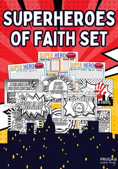 the superheros of faith set