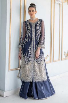 Kameez Style, Pengantin India, Pakistani Wedding Dress, Open Jacket, Pakistani Wedding Dresses, Net Dupatta, Pakistani Wedding, Indian Designer Wear, How To Dye Fabric