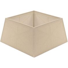 a large beige paper box on a white background