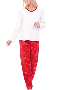 Adequate rest is invaluable to your overall health - and it is impossible to rest unless you are comfortable. That is why we have spent more than 10 years designing comfortable clothing to get you from dusk until dawn. Purchase this warm fleece pajama set for women today and relax in comfort and style. This soft v neck PJ set is made from coral fleece fabric for a comfortable fit that Will last. Our soft fleece is made using chemical free dyes and is machine washable without the risk of pilling Winter Sleepwear With Long Pants, Comfortable Winter Sleepwear For Relaxation, Cotton Winter Sleepwear, Winter Cotton Sleepwear For Relaxation, Comfortable Winter Sleepwear With Long Pants, White Super Soft Comfortable Sleepwear, Super Soft Comfortable White Sleepwear, Comfortable Super Soft White Sleepwear, Winter White Sleepwear For Relaxation