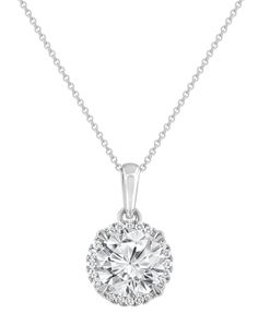 in stock Expensive Necklaces, Diamond Jewelry Necklace, Diamond Halo, Badgley Mischka, Jewelry Necklace, Halo Diamond, Jewelry Stores, Lab Grown, Lab Grown Diamonds