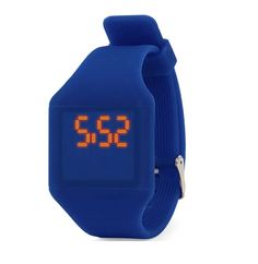 Digital watch for kids! blue color Casual Blue Watch Accessories With Round Dial, Trendy Blue Watch For Gift, Casual Blue Watch Accessories, Blue Digital Watch With Stopwatch And Round Dial, Casual Blue Watch With Stopwatch, Blue Casual Watch With Round Dial, Casual Blue Watch With Round Dial, Casual Blue Watches With Round Dial, Digital Watch