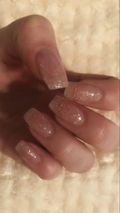 Really Cute Nails, Sparkle Nails, Sparkly Nails, Chic Nails, Cute Acrylic Nails