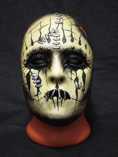 Joey Jordison mask for true Slipknot fans. Made of plastic by hand casting. Quite light in weight (about 120-140 grams). ATTENTION! Some details may vary slightly during production as this is handmade! If you have any questions, please contact us in private messages. Joey Jordison Without Mask, Joey Jordison Mask, Slipknot Masks, Joey Jordison Interview, Slipknot Clown Mask, Horror Mask Collection, Joey Jordison, Hand Casting, Hot Rods Cars Muscle