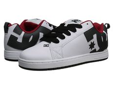 DC Court Graffik White/Athletic/Battleship Plaid - 6pm.com Dc Court Graffik, Mens Tennis Shoes, Cheap Sneakers, Bold Logo, Mens Athletic Shoes, Sneaker Stores, New Sneakers, Sneakers Men Fashion, Mens Fashion Summer