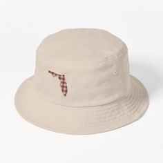 This packable, scrunchable, lightweight headwear classic is ready for adventure, from the beach to the street to the trail Breathable 100% cotton with eyelet ventilation Flat top Moderate brim is 2.2"" (5.5 cm) wide to keep the sun off your face Unstructured crown is 3.1"" (8 cm) deep Easy care: just spot clean and dry in shade. Florida Collegiate Collegiate White Six-panel Hat, White Collegiate Six-panel Baseball Cap, Florida State University, Florida State, Flats Top, Hats For Sale, The Trail, Bucket Hat, The Sun