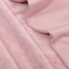 closeup of pink fabric with very soft texture