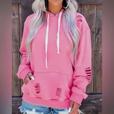 Ladies Cozy Bubblegum Pink Hoodie (Lightweight) Pink Hoodie, Bubblegum Pink, Colorful Hoodies, Bubble Gum, Pink Ladies, Sweaters For Women, Pink, Women Shopping, Color