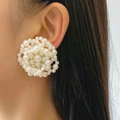 Women's White Pearl Cluster Ballerina Dainty Elegant Wedding Bridal Statement Stud Dress Coquette Earrings, New No Tags Dainty, Elegant & Classy Made Of Faux Pearls And Felt On Back With Posts. Medium Size, Approx 1.6″X 1.6″ To Find All Items Participating In The 2/$30 Sale, Type Agfpsale In The Search Bar On Poshmark Or Click The Agfpsale Style Tag On This Listing Check Out My Closet For Many More Trendy Belts, Earrings, Necklaces, Scarves & More Accessories! Pet & Smoke Free Environment, Offer White Pearl Earrings For Party, Party Pearl Earrings, White Clip-on Bridal Earrings For Party, Chic White Pearl Earrings For Parties, Elegant White Clip-on Earrings For Party, White Glamorous Clip-on Earrings For Evening, Elegant White Clip-on Party Earrings, Glamorous White Clip-on Earrings For Evening, Party Pearl Clip-on Earrings