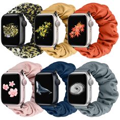 PRICES MAY VARY. 【Broad Applicability】The elastic watch strap is compatible with iWatch Band 38mm 40mm 41mm 42mm 44mm 45mm 49mm, adjustable stretchy replacement bands compatible with Apple Watch Ultra/Ultra 2 49 mm, Apple Watch Series 9 Series 8 Series 7 45 mm 41 mm, Apple Watch Series 6 5 4 SE 44mm 40mm, Apple Watch Series 3 2 1 42mm 38mm. Please check the size on the back of your watch to choose the right size before purchase. 【Suitable Size】This Compatible with apple watch band has two size: Scrunchie Apple Watch Band, Cotton Polyester Fabric, Watch Ultra, Apple Watch Series 3, 38mm Apple Watch Band, Pink Sand, Apple Watch Band, Series 3, Apple Watch Series