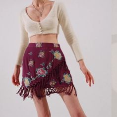 Bought This For A Festival And Didn’t End Up Going! Nwt From Urban Outfitters Size Small. Perfect For Festival Or Dancing! Bohemian Fitted Mini Skirt For Day Out, Fall Bohemian Mini Skirt, Bohemian High Waist Skirt For Fall, Spring Bohemian Short Mini Skirt, Spring Festival Skort, Bohemian Fitted Lined Skort, Bohemian Lined Mini Skirt For Fall, Bohemian Style Lined Mini Skirt For Fall, Bohemian Fall Lined Mini Skirt