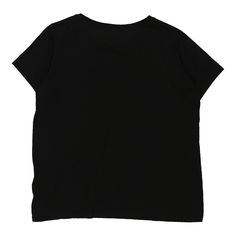 Description:Vintage black Armani Exchange t-shirt, fits large.GENDER: womens CONDITION: very good.STYLE: t-shirtERA: 1990sCOLOUR: blackFABRIC: cotton Black Short Sleeve Grunge T-shirt, Vintage Black Top With Text Print, Black Short Sleeve Grunge Tops, 90s Black Tops With Letter Print, 90s Black Crew Neck Top, 90s Style Black Short Sleeve Tops, 90s Style Black Screen Print Tops, Black 90s Style Tops With Text Print, 90s Black Tops With Text Print