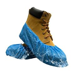 PREMIUM & INDUSTRIAL GRADE WATERPROOF DISPOSABLE SHOE COVERS-100 shoe covers, 50 pairs THICKER THAN OUR COMPETITORS - Our shoe covers are stronger and also more comfortable and breathable when compared to our competitors. Polyethylene is 5 mil in thickness which is thicker than most of the competitors, who only uses 3-4 mil with their shoe covers. POPULAR IN DEMAND - Many realtors, painters, cable guy, parties, retail stores, medical offices, electricians, HVAC guys, and carpenter love our shoe Retail Stores, Waterproof Shoes, Shoe Covers, Latex Free, Extra Large, Shoe Boots, Cable, Medical, Boots