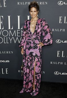 Halle Berry Wore Dundas x Revolve To ELLE’s Women In Hollywood Celebration Essence Festival, Vanity Fair Oscar Party