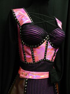 Inspired by Katherine Howard Pink Costume From Six the Musical - Etsy Corset With Sleeves, Theatre Jokes, Katherine Howard, Six The Musical, Pink Costume, Star Wars Costumes, Women's Costumes, Black Vinyl, Costume Design