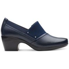 Clarks Womens Emily Step Leather Slip On Padded Insole Loafers Shoes BHFO 5058 | eBay Synthetic Closed Toe Slip-ons For Office, Synthetic Leather Shoes With Removable Insole For Work, Workwear Synthetic Leather Shoes With Removable Insole, Slip-on Faux Leather Heels For Work, Synthetic Slip-on Leather Shoes For Office, Synthetic Leather Shoes With Rubber Sole For Work, Slip On Loafers, Clarks Women's, Loafers Shoes