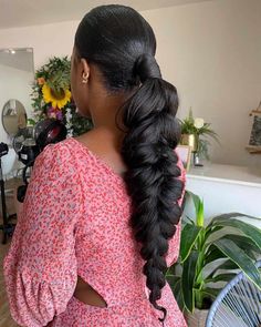 Butterfly Braids, Sleek Ponytail Hairstyles, Beautiful Black Hair, Black Ponytail Hairstyles, Hair Ponytail Styles, Natural Hair Inspiration, Hair Crush, Ponytail Styles, Hair Life