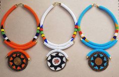 100% handcrafted using fine beads. Bright colors that will make you stand out from the rest. *This listing is for 5 necklaces. All different colors. Dimensions; 19 inches around the neck, 4 inch pendant. The closure is an S shape clasp. **Buy multiple items and pay shipping for 1 item only. More neckleces here; https://www.etsy.com/shop/TribalTess?ref=seller-platform-mcnav&section_id=21306083 Back to my shop; https://www.etsy.com/shop/TribalTess?ref=seller-platform-mcnav Multicolor Beaded Chain Necklace With Round Pendant, Multicolor Round Pendant Necklace With Beaded Chain, Unique Long Beaded Necklace, Multicolor Large Beaded Round Pendant Necklace, White Beaded Round Pendant Necklaces, Unique Pendant Beaded Necklace, Gift Jewelry With Large Beads, Multicolor Beaded Round Pendant Necklace, Large Beads Round Pendant Necklace As Gift