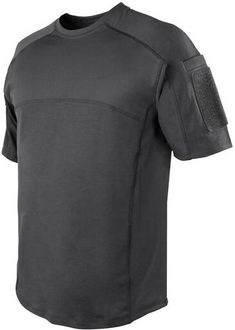 The Condor Trident Battle Top is designed to be used in hot weather conditions. Constructed with lightweight, breathable and moisture-wicking fabric, it will keep you cool and dry in hottest enviroments. Features: Raglan cut sleeves for improved range of motion Crew neck design Anti-static Anti-microbial Moisture wicking One patch panel per sleeve Sleeve pocket with hook and loop closure Patch panel: 5"H x 4"W | Condor Trident Battle Top | OD Green | 2X-Large | LAPoliceGear.com Functional Nylon Tops For Outdoor Activities, Fitted Short Sleeve T-shirt For Outdoor, Black Casual Top For Outdoor Work, Casual Black Top For Outdoor Work, Functional Short Sleeve Tops For Outdoor, Outdoor Nylon Techwear Tops, Tactical Cotton Tops For Outdoor, Tactical Short Sleeve Tops For Outdoor, Black Technical T-shirt For Outdoor