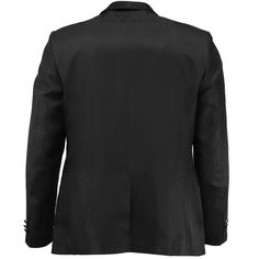 Here is a piece of clothing every man should own: The black dinner jacket. This tux jacket features a satin shawl collar, single button closure and flap pockets. We made this one in a slim-fit, so we recommend going up one or two sizes if you're used to a regular cut. (Take a look at the size chart for measurements.) For formalwear and black tie events, pair this black tuxedo jacket with black trousers, a white tuxedo shirt, black bow tie and white pocket square. (The most formal events call for Black Dinner Ideas, Mens Dinner Jacket, Every Man Should Own, Dinner Jackets, Black Tuxedo Jacket, White Pocket Square, Satin Shawl, Black Tie Events, Black Dinner