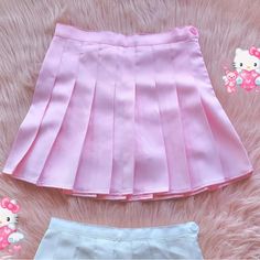 Brand New From Peachywixx On Ig Super Cute! Cute Pleated Mini Skirt For Spring, Cute Pleated Skort For Summer, Cute Summer Pleated Skirt, Cute Pleated Skirt For Summer, Cute Pink Pleated Skort, Cute Spring Pleated Skirt, Cute Fitted Pink Tennis Skirt, Cute Spring Pleated Tennis Skirt, Cute Pleated Tennis Skirt For Spring