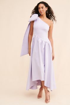 Liesel One-Shoulder Dress | Nuuly Rent Summer One-shoulder Mini Dress For Gala, Spring Gala One-shoulder Mini Dress, Elegant One Shoulder Dress For Summer Brunch, Feminine Fitted One-shoulder Dress For Brunch, Feminine Fitted One Shoulder Dress For Brunch, Fitted Feminine One-shoulder Dress For Brunch, Fitted Feminine One Shoulder Dress For Brunch, Spring Gala Midi Dress With Asymmetrical Neckline, Fitted One Shoulder Dress For Brunch