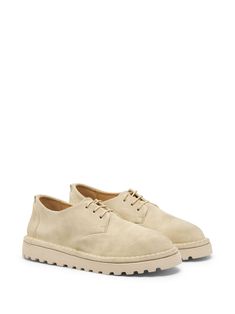 Marsèll Sancrispa Alta Pomice Oxford Shoes - Farfetch Beige Leather Shoes With Textured Sole, Beige Closed Toe Lace-up Shoes With Rubber Sole, Beige Lace-up Shoes With Flat Rubber Sole, Beige Lace-up Shoes With Rubber Sole And Flat Heel, Beige Lace-up Shoes With Rubber Sole, Beige Lace-up Leather Shoes With Rubber Sole, Beige Lace-up Shoes With Rubber Sole And Round Toe, Suede Lace-up Shoes With Rubber Sole And Round Toe, Beige Leather Sole Sneakers With Closed Toe