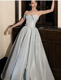 New style, strapless dress, light luxury lady fairy dressMaterial:satinColor:as picture or custom colorNeckline:straplessBack details:bandageDress type:A-lineStyle:elegant&ltp&gtFeatures:fairy</p>&ltbr/>&ltp&gtThis dress could be custom made, there are no extra cost to do custom size and color.</p>&ltbr/>&ltp&gt1, If the color is customized, please note the color & card number.</p>&ltbr/>&ltp&gt2,You can choose standard s Banquet Strapless Dress With Boned Bodice, Satin Corset Dress For Prom Season Banquet, Satin Corset Dress For Banquet During Prom Season, Strapless Satin Ball Gown For Parties, Strapless Evening Dress With Boned Bodice For Banquet, Satin Corset Back Dress For Banquet, Satin A-line Strapless Dress For Banquet, Strapless Ball Gown For Prom Banquet, Strapless Corset Dress For Prom Season Banquet