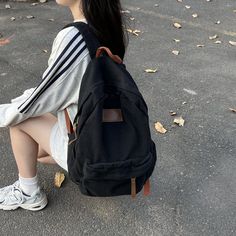 Place Of Origin : China (mainland) Model Number : 689 Lining Material : POLYESTER Pattern Type : Patchwork Main Material : CANVAS Brand Name : FBECDG Item Type : Backpacks   WHAT ABOUT REFUND?   Fast refund,100% Money Back Guarantee. If your product is defective or doesnt work properly, let us know and well send you a replacement one. We believe in our products so much that we offer a 30-day No-Hassle refund policy. If youre unhappy about your purchase, send us the product back and well refund your money immediately. Vintage School Backpack, Backpack Y2k, Korean Backpack, College Student Style, Backpack For College, Y2k Preppy, Laptop Backpack Women, Simple Backpack, Fashion Office