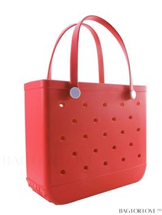 BagForLove - Stylish Waterproof Summer Beach Tote - Ideal for Travel, Shopping & Sports Product Description Color Red Bag Size Medium Pattern Type Plain Type Top Handle Bag Material EVA Size Chart INCH CM Bag Length Bag Width Bag Height 13.8 inch 5.1 inch 12.6 inch Bag Length Bag Width Bag Height 35 cm 13 cm 32 cm Details Pictures Similar Products h2 { text-align: center; } /* æ¢è¡ */ li{ white-space: normal; word-break: break-all; word-wrap: break-word; } .red-box { width: 100%; display: flex; flex-direction: row; flex-wrap: wrap; justify-content: center; } .red-box > div { width: 190px; height: 250px; margin: 10px; } .red-box > div > a > img { width: 190px; height: 250px; } .size-box { width: 100%; margin: auto; white-space: nowrap; } .table { border-collapse: collapse; border-spacing: Red Waterproof Travel Bag, Waterproof Red Rectangular Bag, Casual Waterproof Bags For Outdoor Activities, Red Waterproof Outdoor Bags, Casual Red Waterproof Bags, Red Reusable Casual Bag, Red Casual Reusable Bag, Red Tote Bag For Outdoor, Red Outdoor Tote Bag