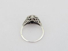 Vintage Sterling Silver Natural Garnet Filigree Ring....Marked 925...Total of weights 2.4grams... Size 8....Measure of Face 10.3MM...It's in very good condition. Filigree Ring, Ring Size 7, Solitaire Ring, Vintage Sterling Silver, Garnet, Ring Size, Silver Rings, Size 7, Engagement Rings