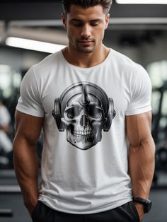 Forge strength and style in our 'Iron Skull Gym Tee'. Tailored for those who push limits, this shirt is a tribute to the iron will of athletes. Its striking skull design is for the bold, the ones who train hard and aren't afraid to show it. Check out the cotton V-neck t-shirt with this design here: https://www.etsy.com/listing/1651776604/skull-weightlifting-tee-lifting-t-shirt Gildan 64000 Shirts Unisex Crewneck T-shirts Sizing Information: - A size chart is provided in the photos section for the perfect fit. - These unisex sizes may not align with fitted women's sizing. For a snugger fit, consider going a size down. - To compare, measure one of your favorite tees from armpit to armpit while lying flat. Order Processing: Takes 2-5 business days. Make sure your shipping address is accurate Athleisure Gym Tops With Sublimation Print, White Activewear With Sublimation Print For Gym, Pre-shrunk White T-shirt For Gym, Pre-shrunk White T-shirt For Workout, White Sublimation Print Activewear For Gym, White Workout Tops With Sublimation Print, White Gym Top With Sublimation Print, White Sublimation Print Workout Tops, White Sublimation Print Tops For Workout