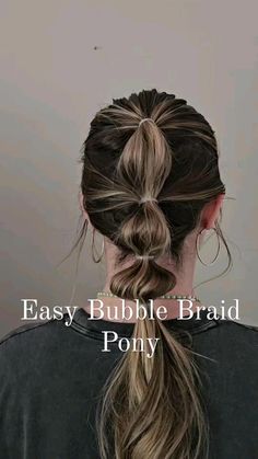 Pony Tutorial, Braid Pony, Braided Pony, Auto Racing Events, Curly Hair Styles Easy, Easy Hairstyle, Festival Hair