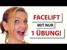 DIESE Übung strafft das GANZE Gesicht 🌟 Face Yoga at its best! - YouTube Face Yoga, Motion, Yoga, Hair, Pins, Beauty